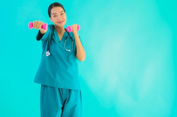 1-young-asian-doctor-woman-exercises-with-dumbbell